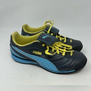 Puma Esito Sports LifeStyle Women's Athletic Blue Low Top Shoes Lace Up Size 8